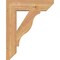 Ekena Millwork Funston Slat Smooth Bracket, Western Red Cedar, 3 1/2"W x 16"D x 20"H BKT04X16X20FST06SWR - alternate 3